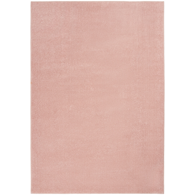 Pemberly Row Contemporary 5' x 7' Pink Fabric Outdoor Area Rug (5' x 7')