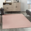 Pemberly Row Contemporary 5' x 7' Pink Fabric Outdoor Area Rug (5' x 7')