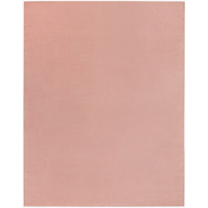 Pemberly Row 7' x 10' Pink Fabric Outdoor Area Rug (7' x 10')