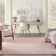Pemberly Row 7' x 10' Pink Fabric Outdoor Area Rug (7' x 10')
