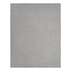 Pemberly Row 7' x 10' Silver Gray Fabric Outdoor Area Rug (7' x 10')