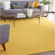 Pemberly Row 7' x 10' Yellow Fabric Outdoor Area Rug (7' x 10')