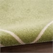 Pemberly Row 8' x 10' Green Ivory Contemporary Indoor/Outdoor Rug