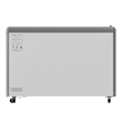 Pemberly Row 13 cu. ft. Commercial Gelato Dipping Cabinet - Clear Display Case
