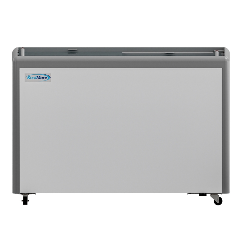 Pemberly Row 13 cu. ft. Commercial Gelato Dipping Cabinet - Clear Display Case