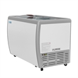 Pemberly Row 13 cu. ft. Commercial Gelato Dipping Cabinet - Clear Display Case