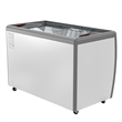 Pemberly Row 13 cu. ft. Commercial Gelato Dipping Cabinet - Clear Display Case