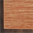 Pemberly Row Modern / Contemporary Fabric 8' x 10' Rust Area Rug