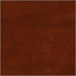 Pemberly Row Contemporary Wood Sleigh King Panel Bed in Cherry
