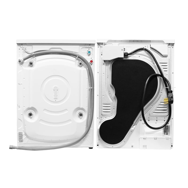 Pemberly Row Luxury Washer 2.2cf 110V+Condensing Dryer 4cf 220V