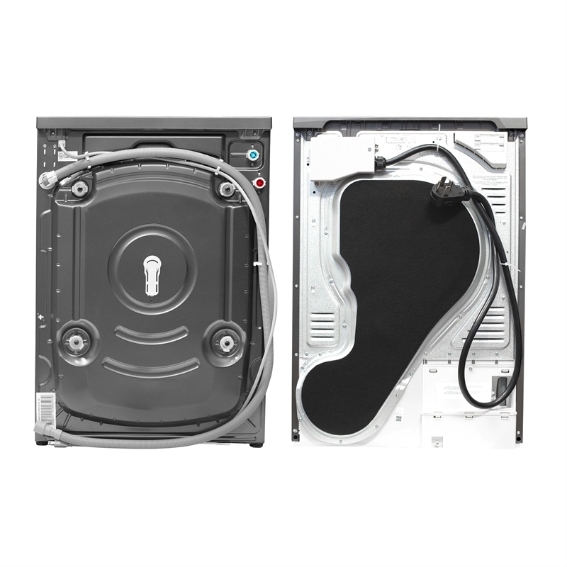 Pemberly Row Luxury Washer 2.2cf 110V+Condensing Dryer 4cf 220V