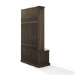 Pemberley Row Engineered Wood Coffee Hall Tree Rectangular Cushioned Bench