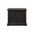 Pemberly Row Wood Office Lateral File Storage with File Drawer in Dark Brown