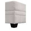 Pemberly Row 6 PCS Corduroy Flexible Combination Sectional Sofa in Cream
