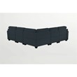 Pemberly Row Flexible Combination Modular Sectional Sofa in Charcoal