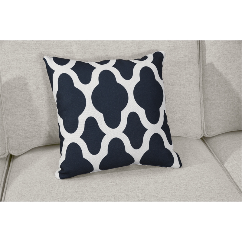 Pemberly Row Fabric Flexible Combination Cream Module Reversible Sectional Sofa