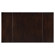 Pemberly Row Transitional Wood Dining Table with Drop Leaf in Cappuccino
