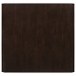 Pemberly Row Transitional Wood Dining Table with Drop Leaf in Cappuccino