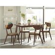 Pemberly Row 5-piece Rectangular Wood Dining Set Chestnut and Tan
