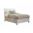 Pemberly Row 4-piece Eastern King Storage Wood Bedroom Set Buttermilk