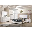 Pemberly Row 6-piece California King Wood Bedroom Set in Glossy White
