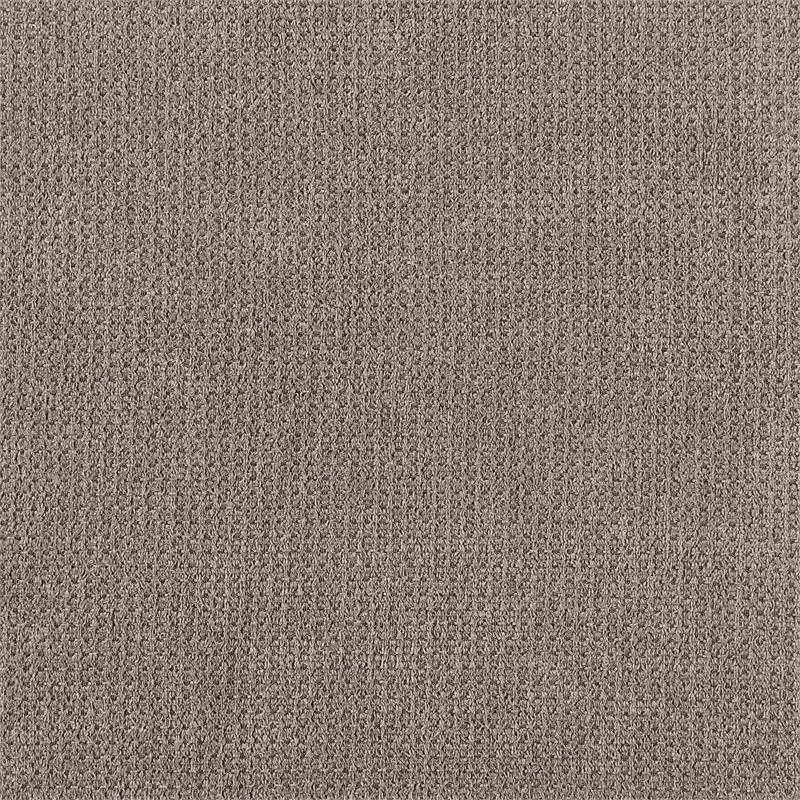 Pemberly Row Fabric Upholstered L-Shaped Nook Dining Bench Taupe