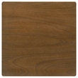 Pemberly Row 5-Piece Square Wood Dining Table Set in Honey Brown