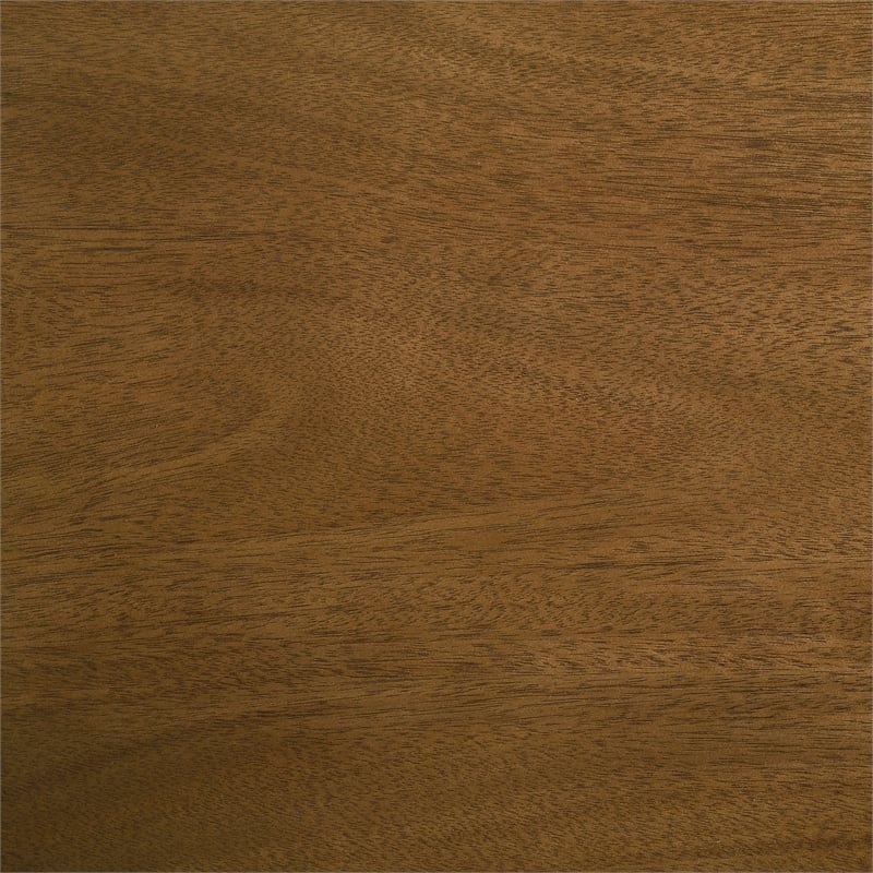 Pemberly Row 5-Piece Square Wood Dining Table Set in Honey Brown
