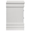 Pemberly Row 2-Drawer Rectangular Traditional Wood Nightstand in White