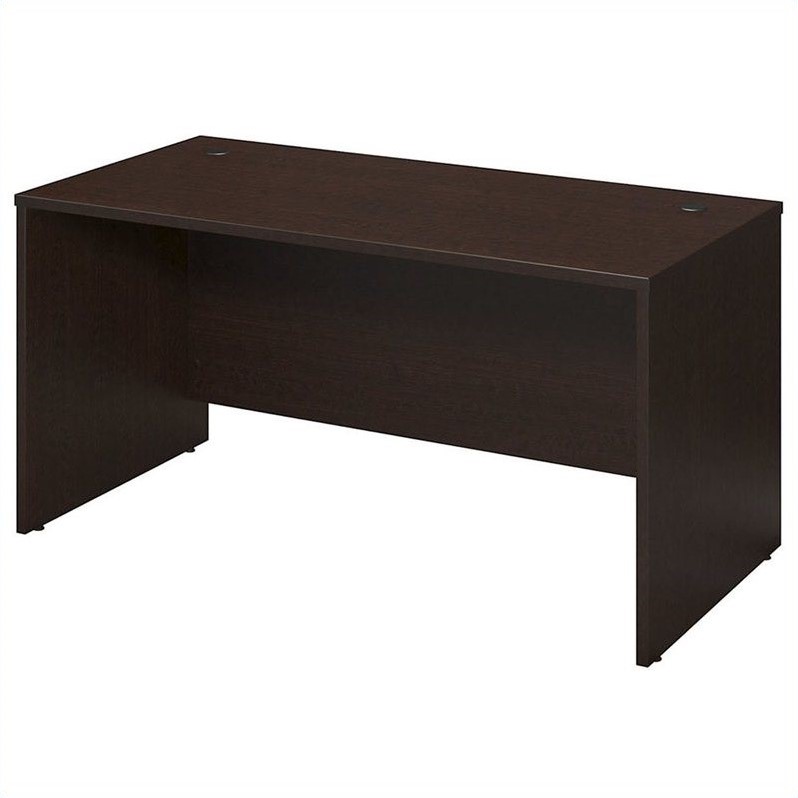 Pemberly Row 60W x 30D Desk Shell in Mocha Cherry - Engineered Wood