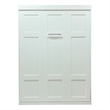 Pemberly Row Modern 65-inch Queen Murphy Bed Sturdy in White