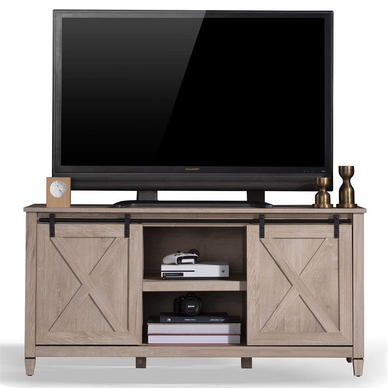 Pemberly Row Wood TV Stand for TVs Up to 65