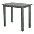 Pemberly Row Contemporary Wood Coastal Sea Grass Green Pub Table