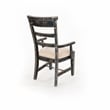 Pemberly Row Black Sand Side Chair with Cushion Seat (Set of 2)