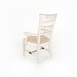 Pemberly Row White Sand Arm Chair with Cushion Seat (Set of 2)