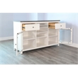 Pemberly Row Solid Wood Contemporary 66