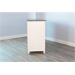 Pemberly Row Solid Wood Contemporary 66