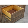 Pemberly Row Solid Wood Contemporary 66