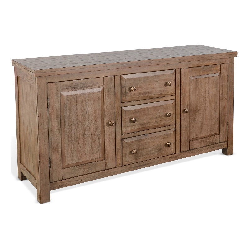 Pemberly Row Solid Wood Contemporary 66