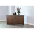 Pemberly Row Contemporary Solid Wood Farmhouse Dining Wood Buffet