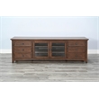 Pemberly Row Coffee Finish Contemporary Wood 72