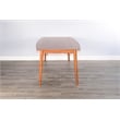 Pemberly Row Contemporary Wood Mid-century Dining Table in Cinnamon