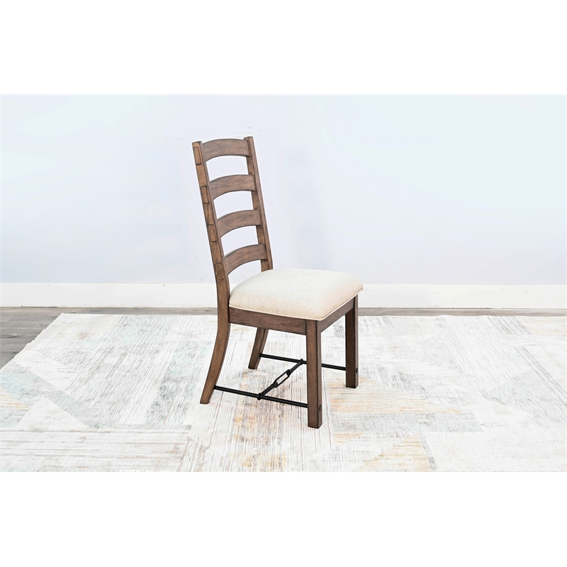 Pemberly Row Contemporary Wood Ladderback Dining Chair (Set of 2)