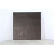 Pemberly Row Wood Farmhouse Square Tessa Ottoman Tray in Light Gray