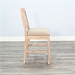 Pemberly Row Cane Back Cushion Seat Counter Stool (Set of 2)