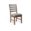Pemberly Row Solid Wood Natural Ladderback Dining Chair (Set of 2)