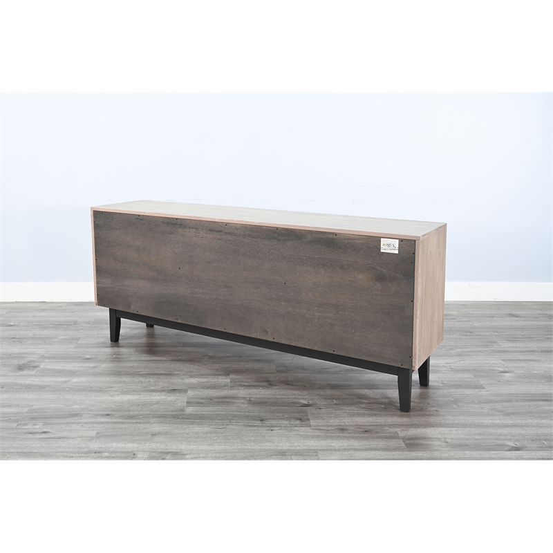 Pemberly Row Contemporary Solid Wood Natural Finish Wood Server