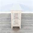 Pemberly Row Contemporary Solid Wood Wide Wood Sofa Console Table