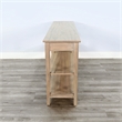 Pemberly Row Contemporary Solid Wood Wide Wood Sofa Console Table