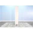 Pemberly Row Contemporary Solid Wood White Two-Tone Wood Bookcase
